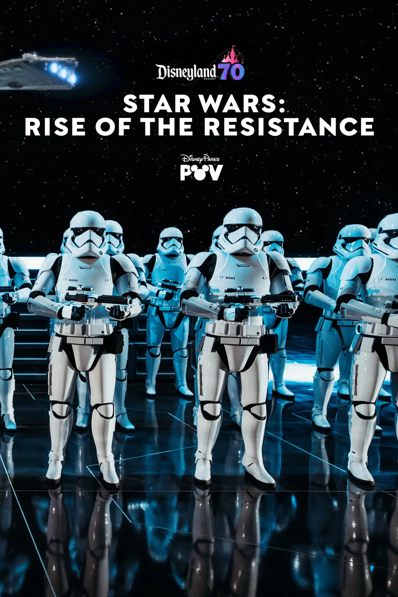 Movie poster "Star Wars: Rise of the Resistance | Disneyland Resort"